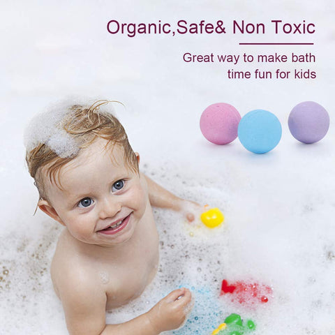 Bath Bombs Gift Set, TTRwin Natural Vegan Spa 12 Fizzy Bubble Bath Bomb Kit with Different Organic Essential Oils?Birthday Gift idea for Her, Women, Men, Kids and Teen Girls