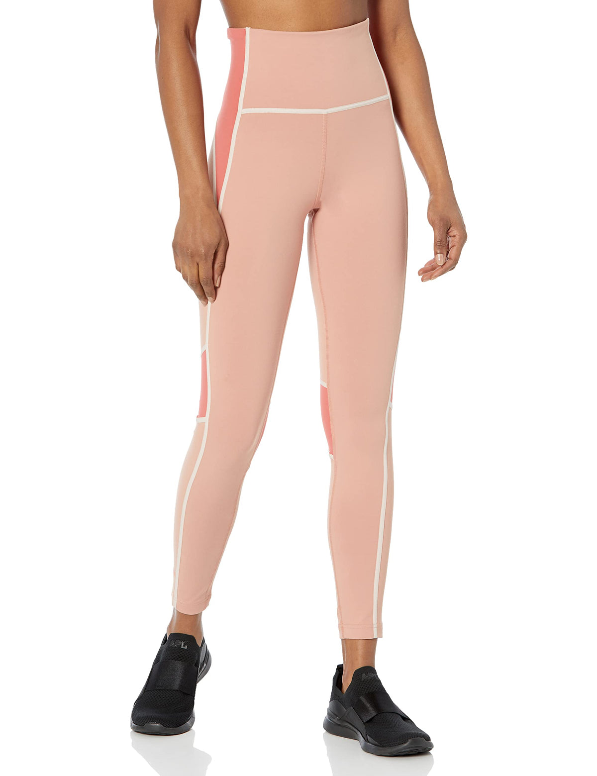 Reebok Women's Standard Lux High-Rise Leggings, Canyon Coral, X-Small