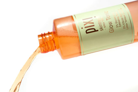 Pixi Glow Tonic Balancing Face Toner Glycolic Acid Toner for Radiant Skin Daily Brightening Toner (8.45 fl oz / 250 ml, Toner)