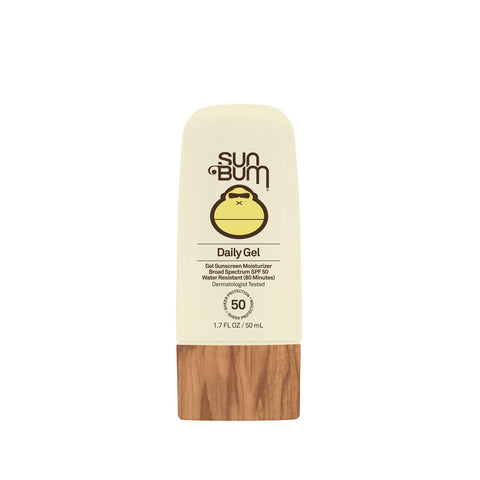 Sun Bum Daily SPF 50 Sunscreen Face Gel | Vegan and Hawaii 104 Reef Act Compliant (Made Without Oxybenzone & Octinoxate) Broad Spectrum Sun Care | Dermatologist Tested | 1.7 Fl Oz