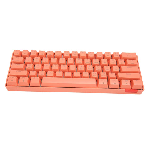 Haofy Mechanical Gaming Keyboard, Ergonomic Design 61 Keys High Sensitivity RGB Gaming Keyboard for Game