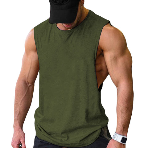 COOFANDY Mens Workout Tank Top Bodybuilding Gym T Shirts Cut Off Fitness Sport T