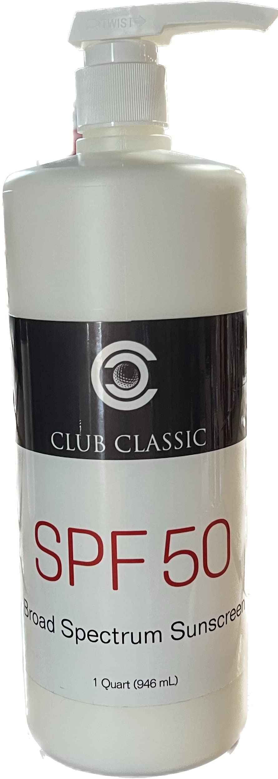 Club Classic Sunscreen (Quart, SPF 50)