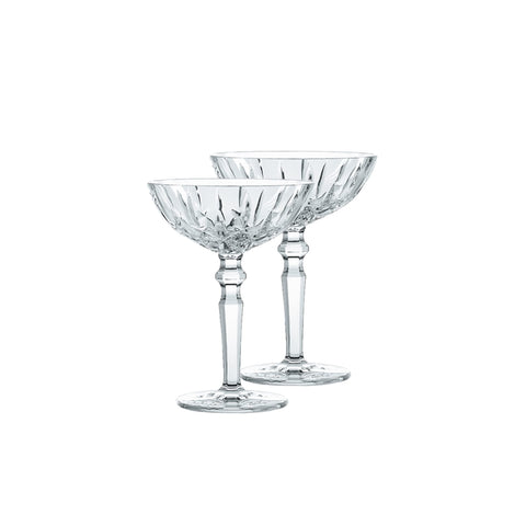 Nachtmann Spiegelau Crystal Glass Set, Crystal Glass, Clear Crystal, 10.8 x 10.8 x 14.7 cm