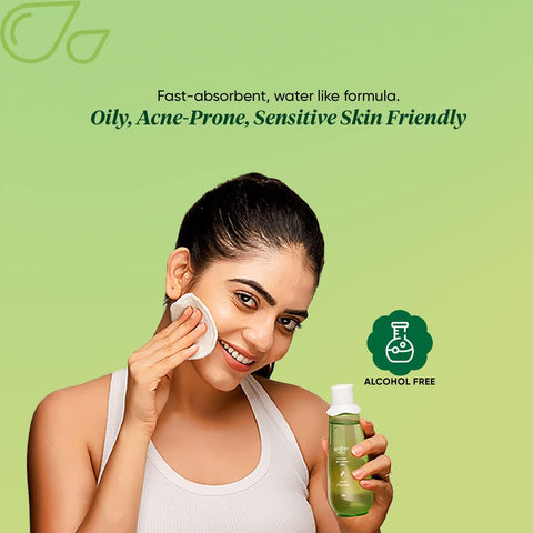 Dot & Key Cica Calming Skin Clarifying Toner with Green Tea & Niacinamide | For Acne, Oily & Sensitive Skin | 150ml