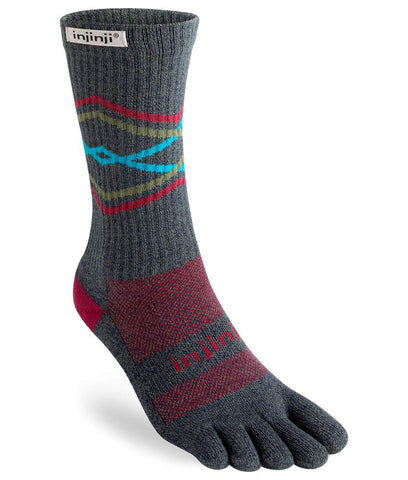 Injinji Trail Midweight Crew (Large, Peak)