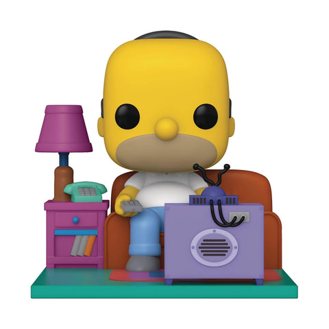 Funko Pop! Deluxe: The Simpsons - Couch Homer Watching TV