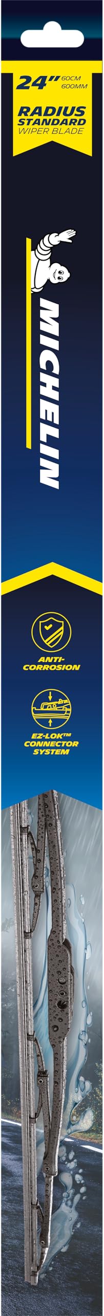 Michelin Radius Standard 600MM Conventional Blade Windshield Wiper front (1 piece)