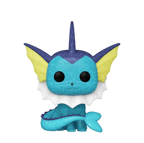 Funko Pop! Games Pokemon Vaporeon 627 Diamond Collection (B&N Shared Exclusive)
