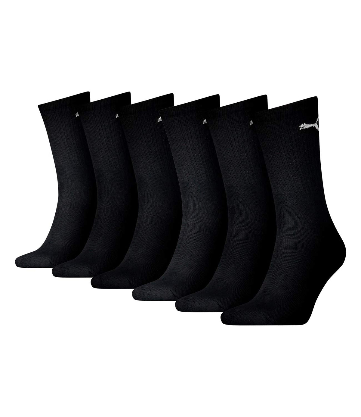 Puma unisex sport cush crew socks, 6ÃƒÆ’Ã†â€™Ãƒâ€ Ã¢â‚¬â„¢ÃƒÆ’Ã‚Â¢ÃƒÂ¢Ã¢â‚¬Å¡Ã‚Â¬Ãƒâ€¦Ã‚Â¡ÃƒÆ’Ã†â€™ÃƒÂ¢Ã¢â€šÂ¬Ã…Â¡ÃƒÆ’Ã¢â‚¬Å¡Ãƒâ€šÃ‚Â pack, Unisex, Black, 47-49 (EU)