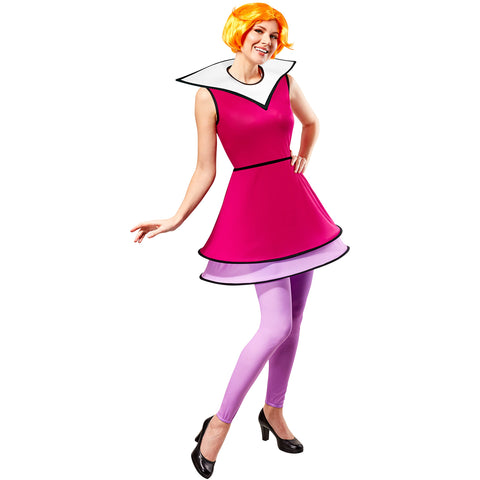 Rubie's Women's The Jetsons Jane Jetson Costume Dress and Leggings, As Shown, Small