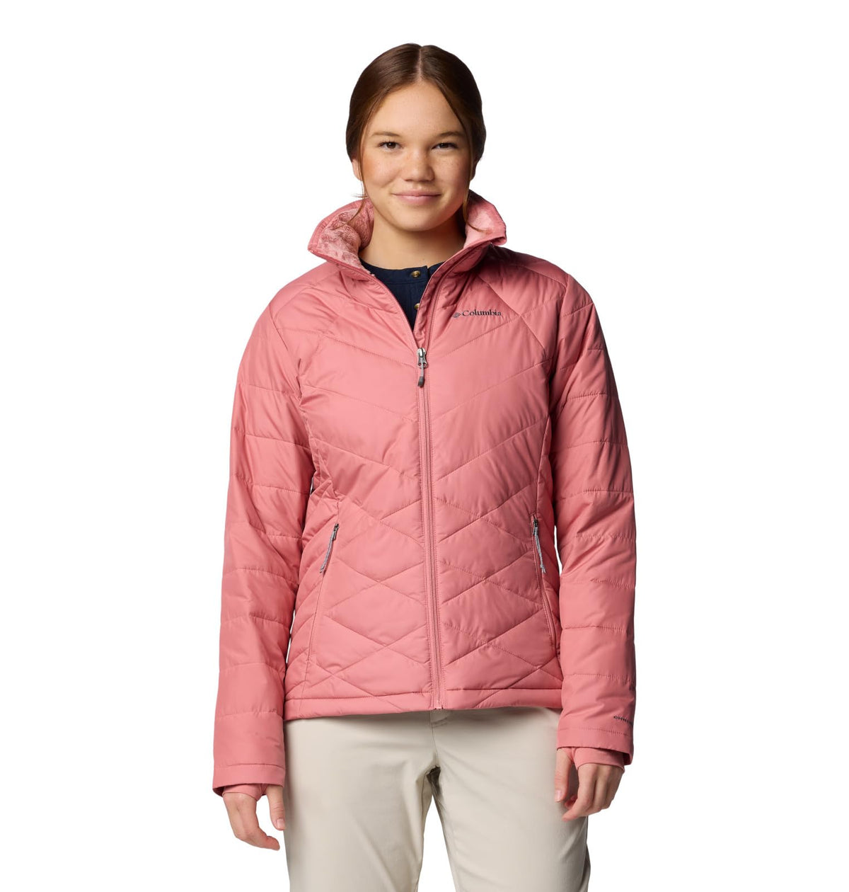 Columbia Women's Heavenly Jacket, Pink Agave, Medium