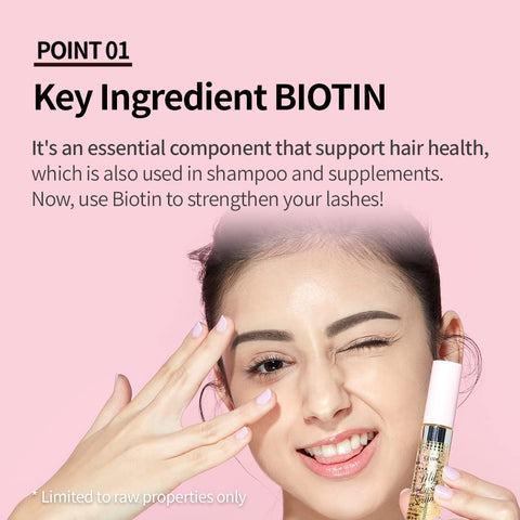 ETUDE My Lash Serum 0.6fl.oz (18g) 23AD | Easy And Comfortable Daily Eyelashes Serum With Biotin | Appearance Of Longer, Thicker Looking Lashes | K-beauty