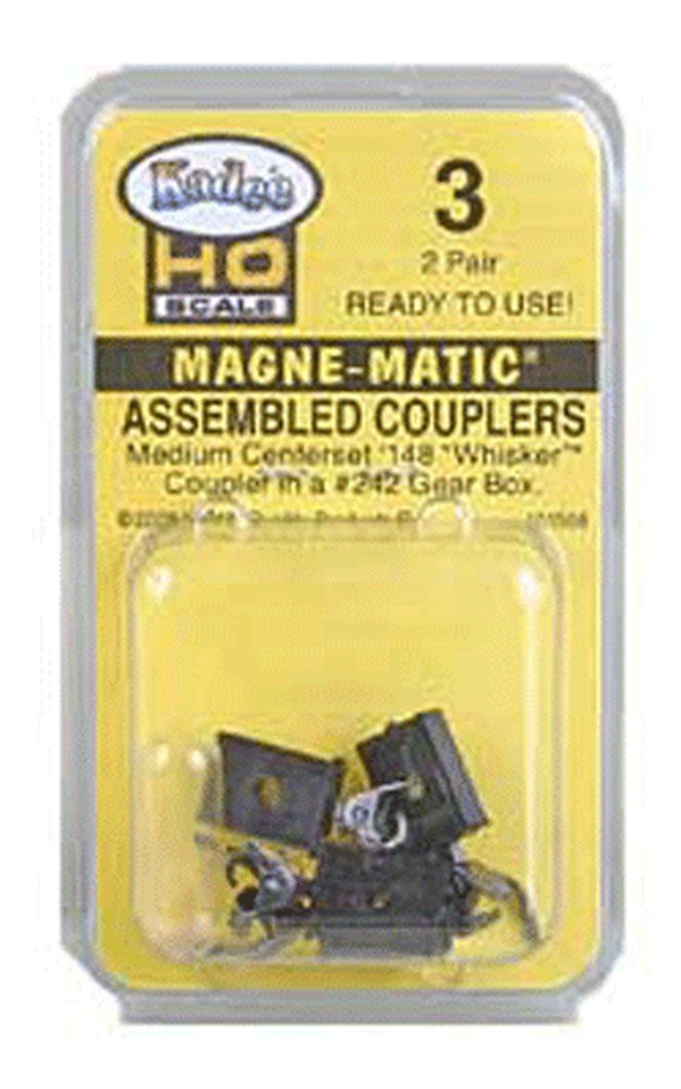 HO Assembled #5 Coupler, 9/32" Center (2pr)