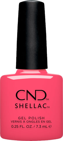 CND Shellac Magenta Sky - Semi-Transparent for Jelly Effect - No. 469 Pink Red - Original CND - UV Varnish - Nail Design - Gleam & Glow Collection
