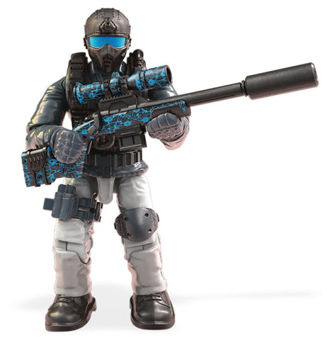 Mega Construx Call of Duty Care Package Blue Building Set