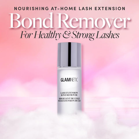 Glamnetic Lash Extension Bond Remover | for Removing at-Home Lash Extensions | Nourishing Formula for Healthy & Strong Lashes | 3.89 fl.oz.