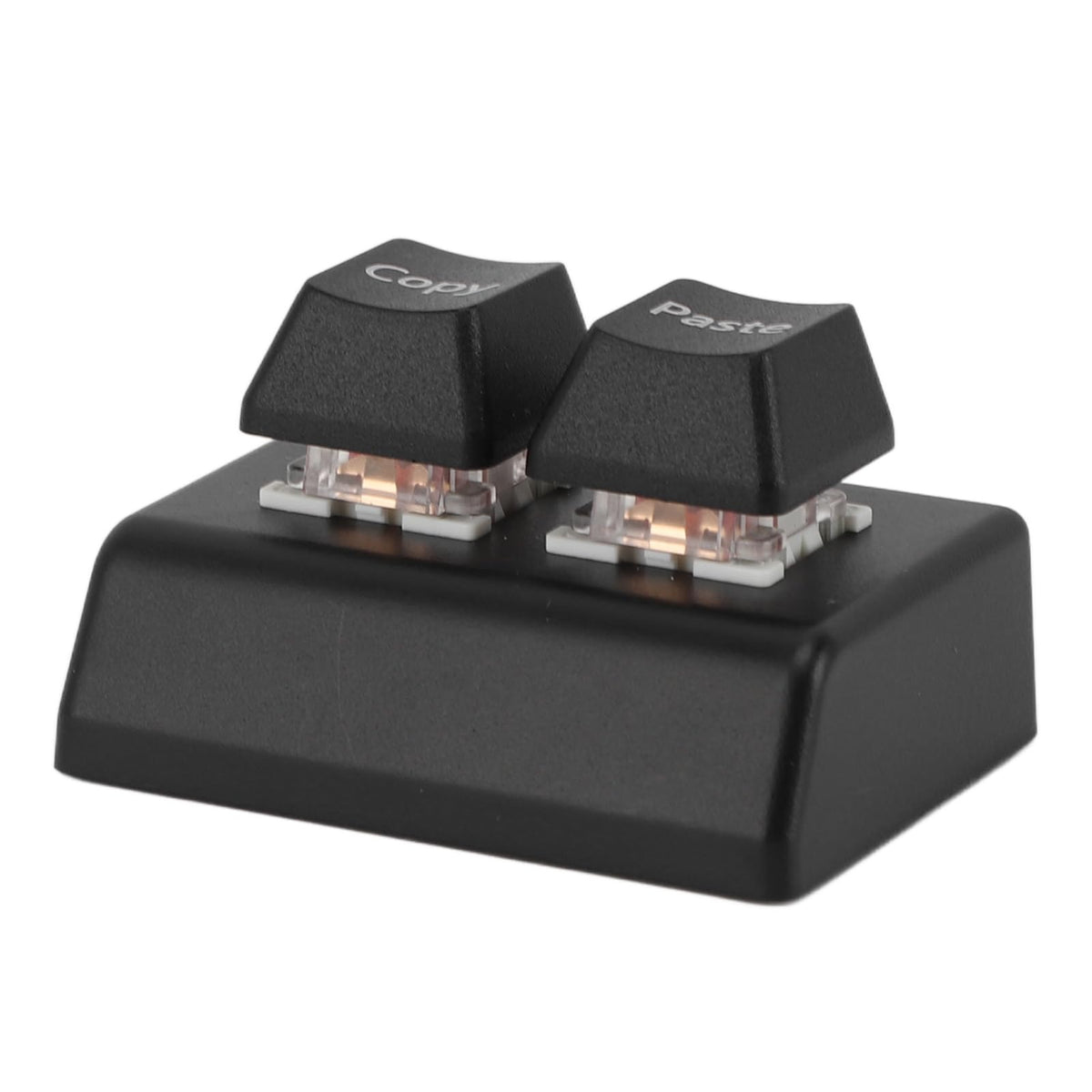 VBESTLIFE OSU Game Keyboards, USB 2 Keys Programmable Mini Mechanical Keypad Red Switch Hot Swap Keyboards for PC Gaming OSU Office Work Media