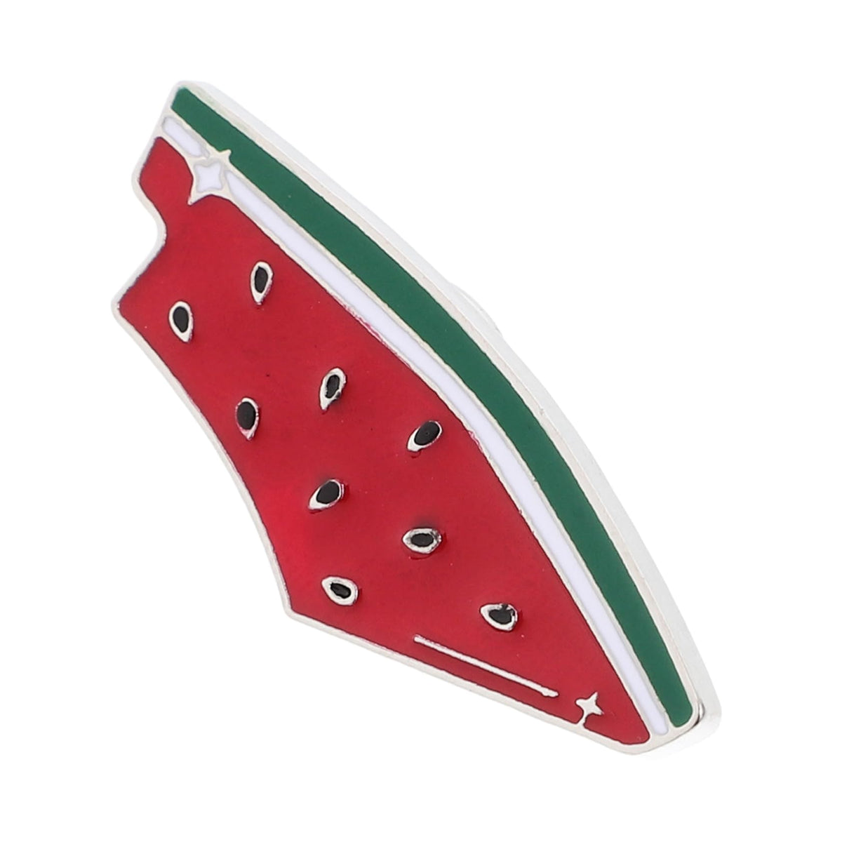 TENDYCOCO Brooch Accessories Palestine Pin Watermelon Chest Pin Palestine Flag Pin Robe Collar Pin Watermelon Brooch Watermelon Pin Pin Pin Zinc Alloy, 3.70X1.50X1.00CM, Zinc, No gemstone