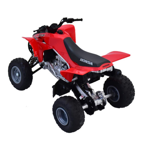 New-Ray Toys Die-Cast TRX450R ATV (1:12 Scale) (Red)