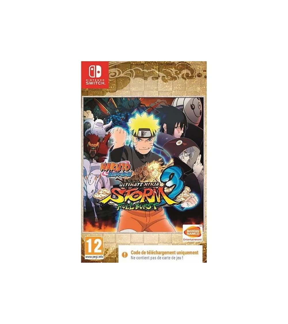 BANDAI NAMCO Entertainment Naruto Ultimate Ninja Strorm 3 Full Burst (code in box)