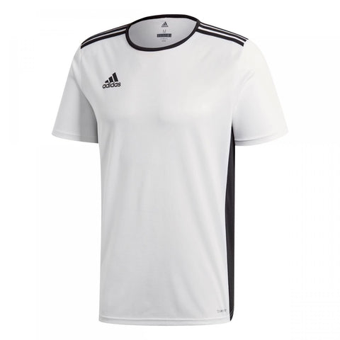 adidas Mens Entrada 18 Jsy JERSEY SHORT SLEEVE , White/Black, S UK