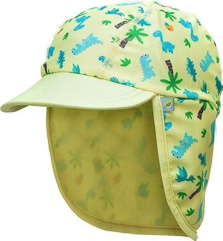 Jona UPF 50+ Sun Protection Flap Hat for Boys Girls Baby Sun Cap Toddler Sun Hats Cap with Neck Flap, Kid Bucket Hat Summer Beach Hat Swim Cap, Kids Legionnaire Hat Flap Cover Cap (Small, Yellow)
