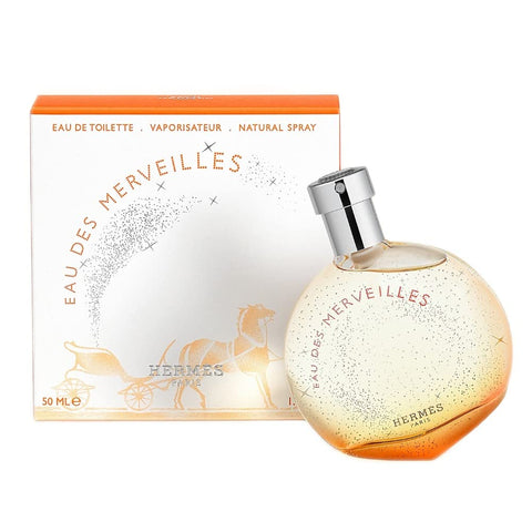 Hermes Eau De Merveilles Eau de Toilette for Women, 1.7 Ounce