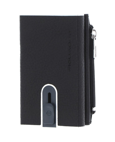 Compact wallet porta monete con sliding system