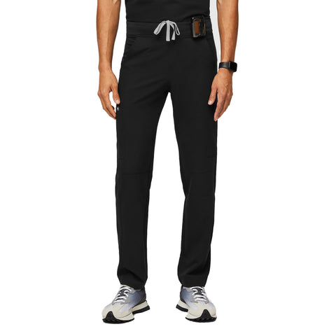 FIGS Axim Cargo Scrub Pants for Men - Black, Short L
