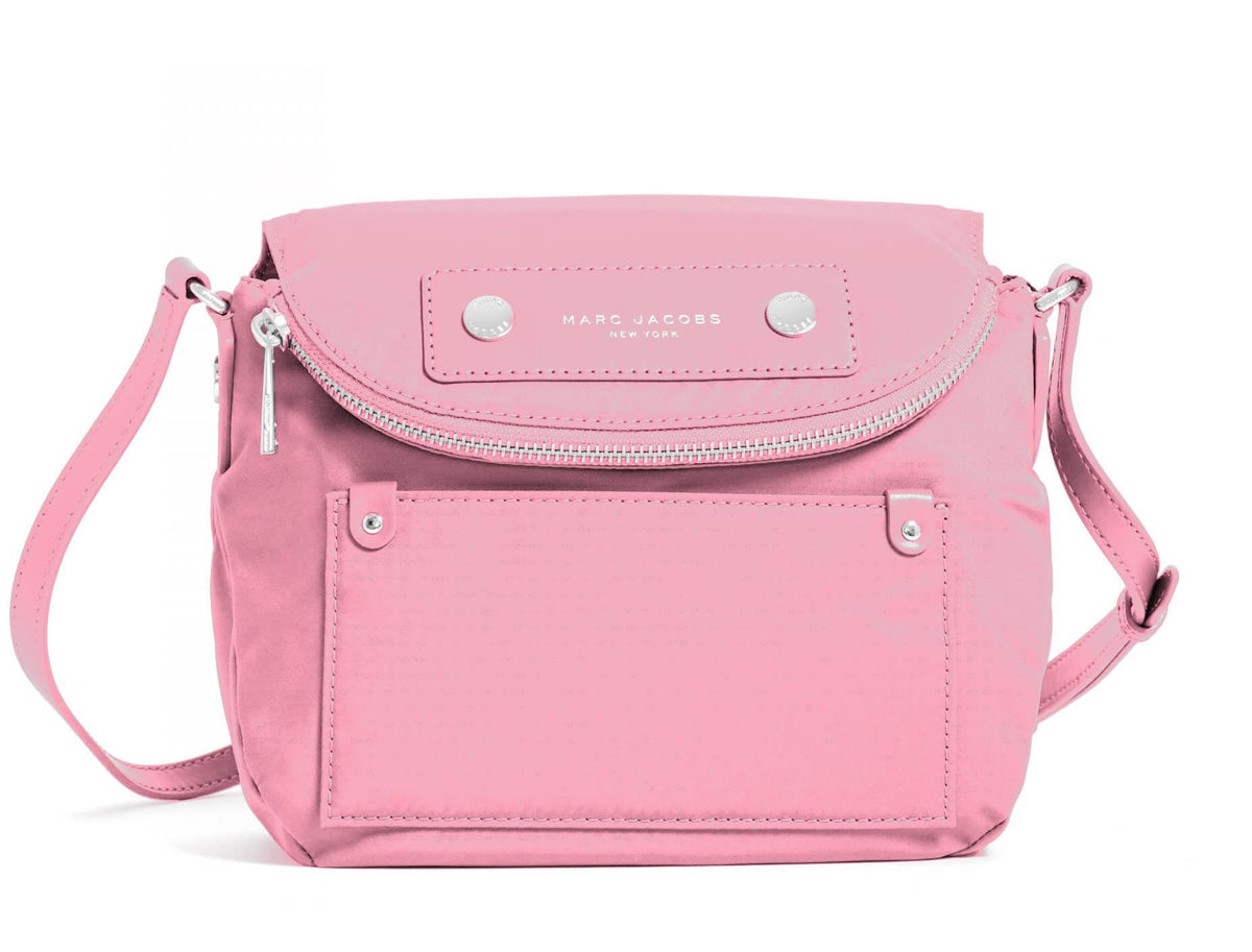 Marc Jacobs Preppy Nylon Mini Natasha Crossbody Bag (Bubblegum)