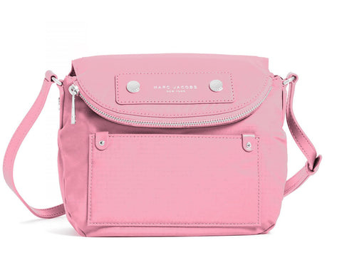 Marc Jacobs Preppy Nylon Mini Natasha Crossbody Bag (Bubblegum)