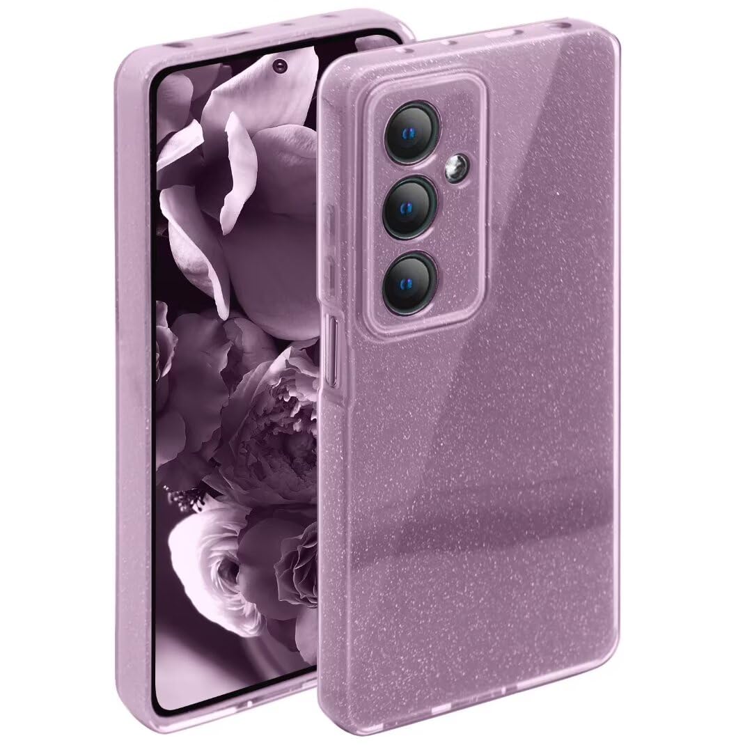 ATISIJIE Glitter Samsung Galaxy A15 5G Case,Sparkle Back Shiny Bling Shockproof Girls Women Phone Case TPU Bumper Silicone Case for Samsung Galaxy A15 5G Rosegold