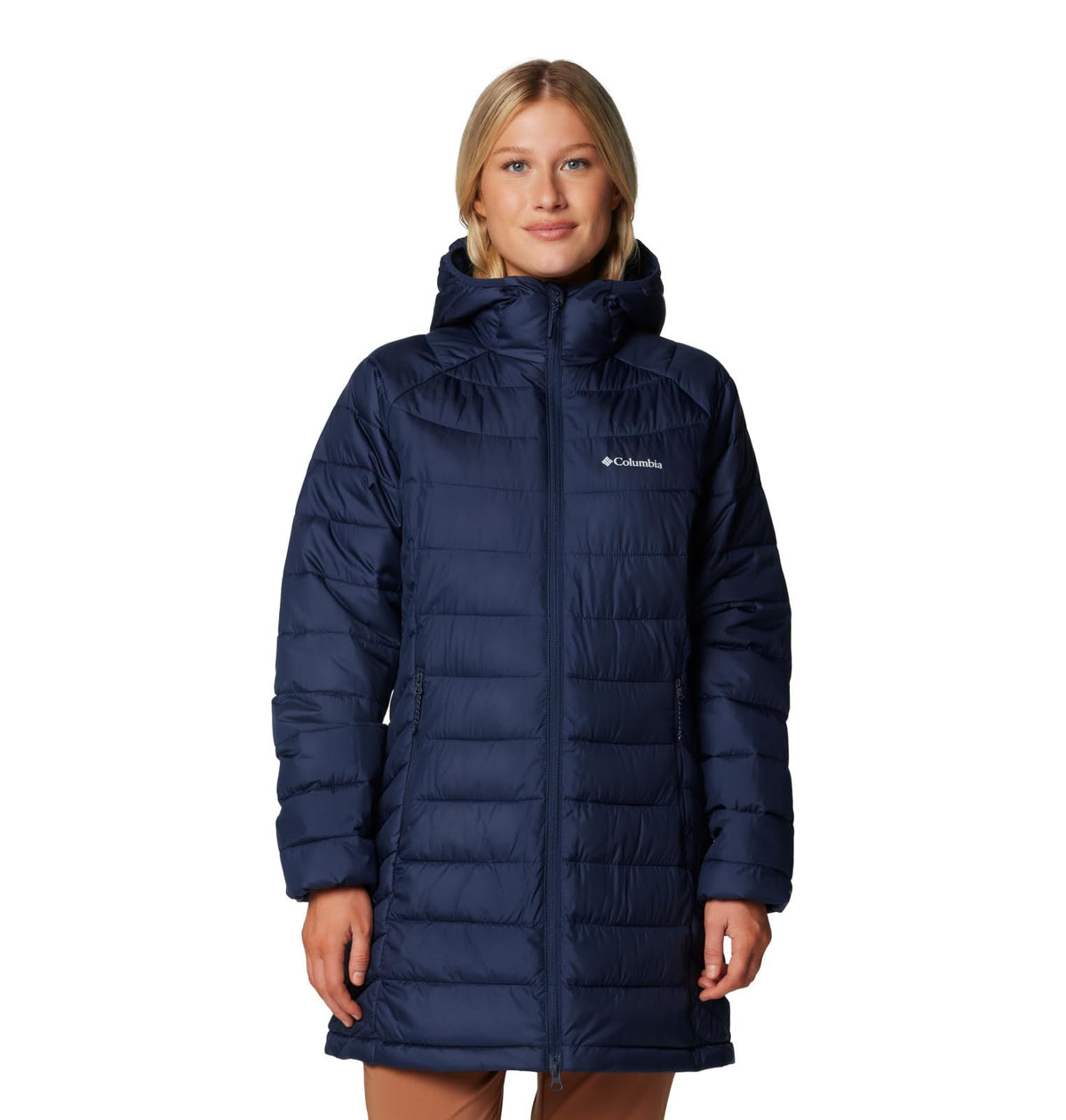 Columbia Women's Powder Lite II Mid Jacket, Collegiate Navy, 3X Plus