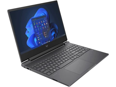 HP 2022 Victus 15.6" 144Hz Gaming Laptop, AMD Ryzen 7 5800H, 64GB RAM, 4TB PCIe SSD, NVIDIA GeForce RTX 3050 Ti Graphics, Backlit Keyboard, Windows 11 Pro, Gray, 32GB SnowBell USB Card