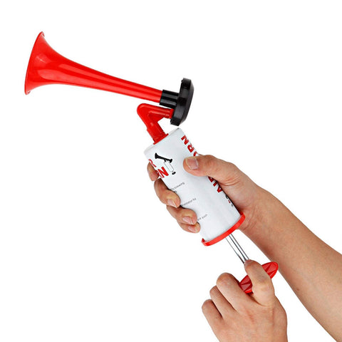 Handheld Air Pump Horn,Handheld Sports Horn, Handheld Air Horn Pump Loud Noise Maker Safety Boat Car Sports Events