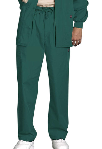 Cherokee Men's Big Originals Cargo Scrubs Pant, Hunter, Large Tall