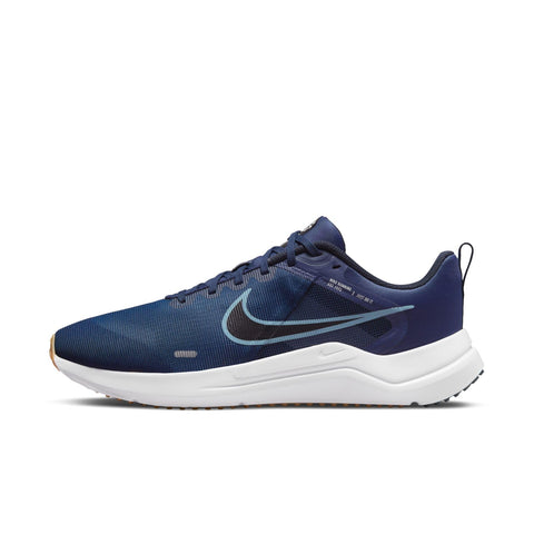 NIKE Men's Sneaker, Midnight Navy Worn Blue Dark Obsidian, 9.5