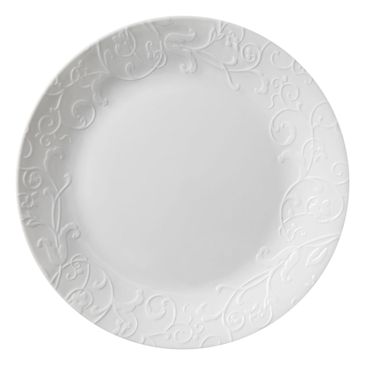 CorelleÂ® Embossedâ„¢ Bella Faenza 10.25" Dinner Plate
