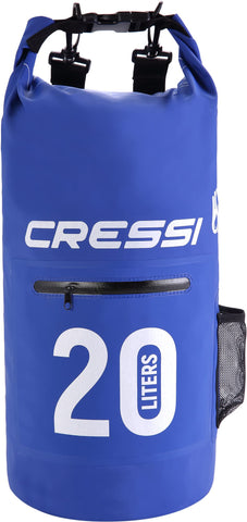Cressi Unisex Adult Waterproof Dry Premium Bag - Blue, 10 Litre
