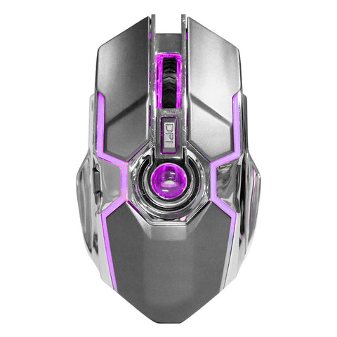 Gaming Mouse Charging Silent Mouseiron Illuminating for Game T30, Gaming Blanche Sans Fil (Iron Gray)