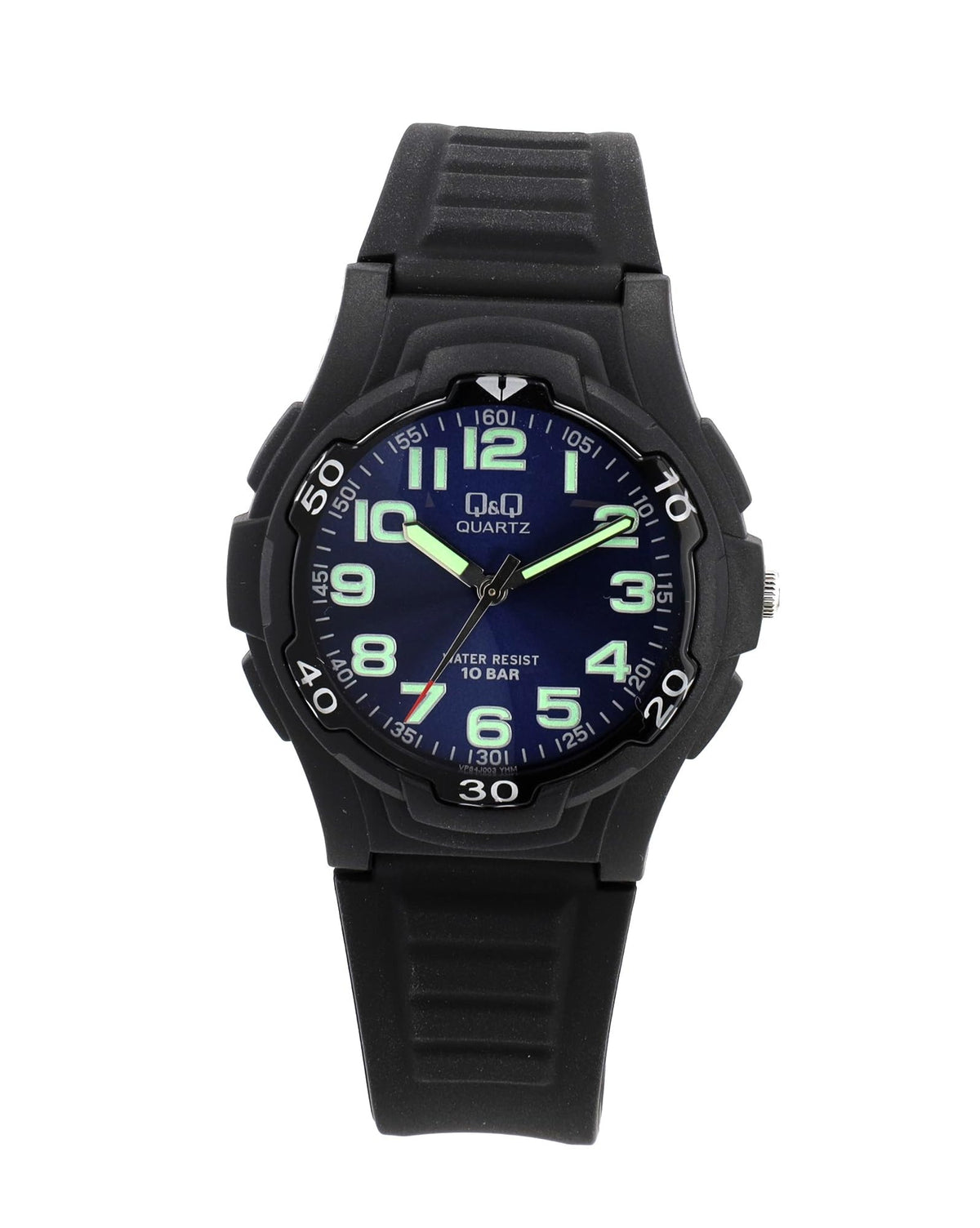 CITIZEN Men Analog-Digital Automatic Watch with Textile Strap QVP84J003Y