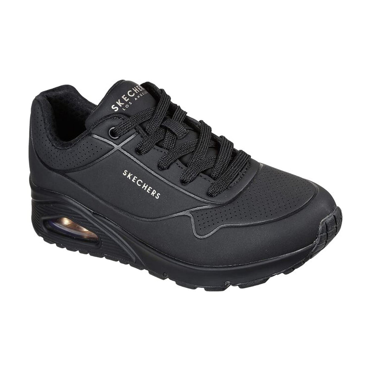 Skechers Women's Sneaker, Black, 12