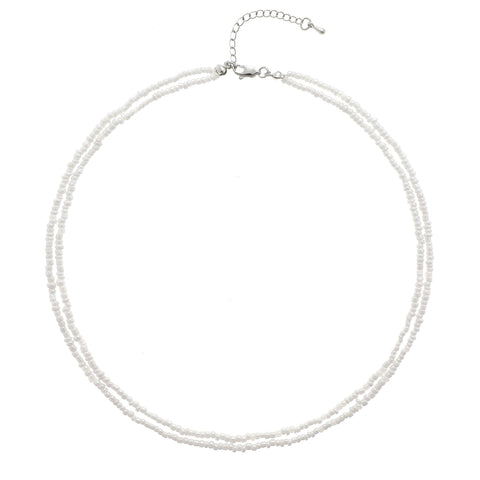 BABEYOND Round Imitation Pearl Necklace Wedding Pearl Necklace for Brides