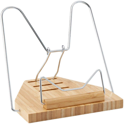 WEDO 211 407 Bamboo Book Stand - Brown