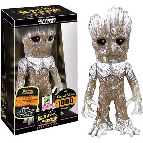 HIKARI Funko Marvel 2015 SDCC Frosted Groot 9 1/2 Inch Vinyl Figure LE 1000