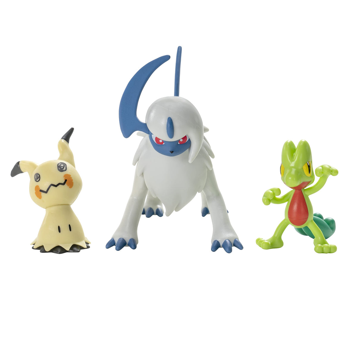 PokÃ¨mon PKW2679 3 Pack-Features 2 Treecko, Mimikyu and 3-Inch Absol Battle Figures-Authentic Details PKW2679 3 Pack-Features 2 Treecko, Mimikyu & 3-Inch Absol Battle Figures-Authentic Details