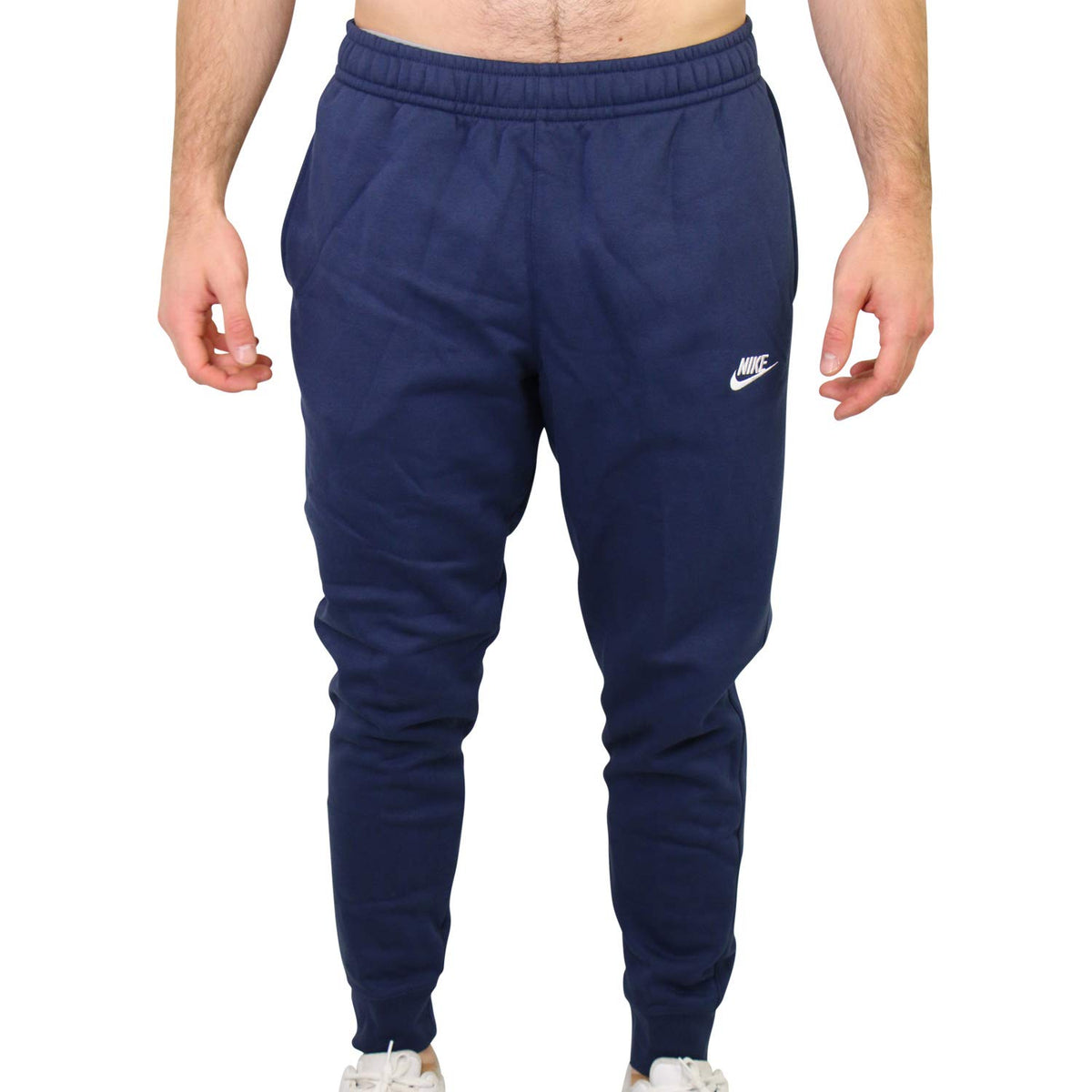 NIKE Mens M Nsw Club Jggr Jogging, Midnight Navy/Midnight Navy/(White), M EU