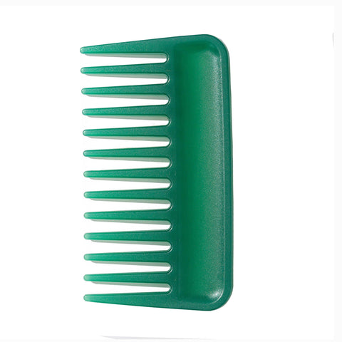 Mini Wide Tooth Comb,Small Travel Purse Hair Detangling Comb Beard Comb Pocket Comb for Curly Wavy Wet Dry Hair,Portable Care Comb Shower Comb Travel Comb Styling Comb for Men Women (Green-Style2)