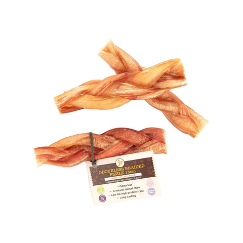 JR Pet Products 15cm Braided Odourless Pizzle